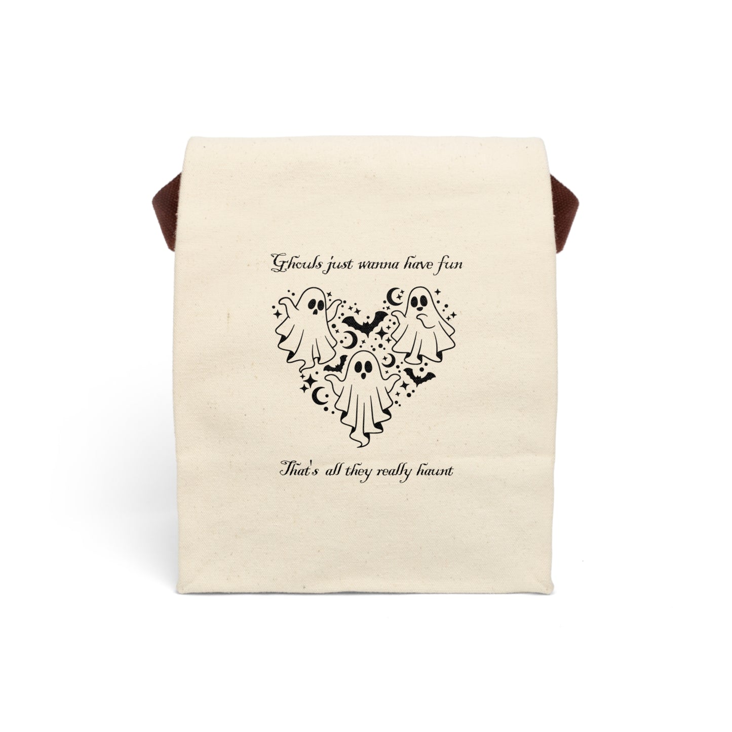 Fun Ghouls Canvas Lunch Bag