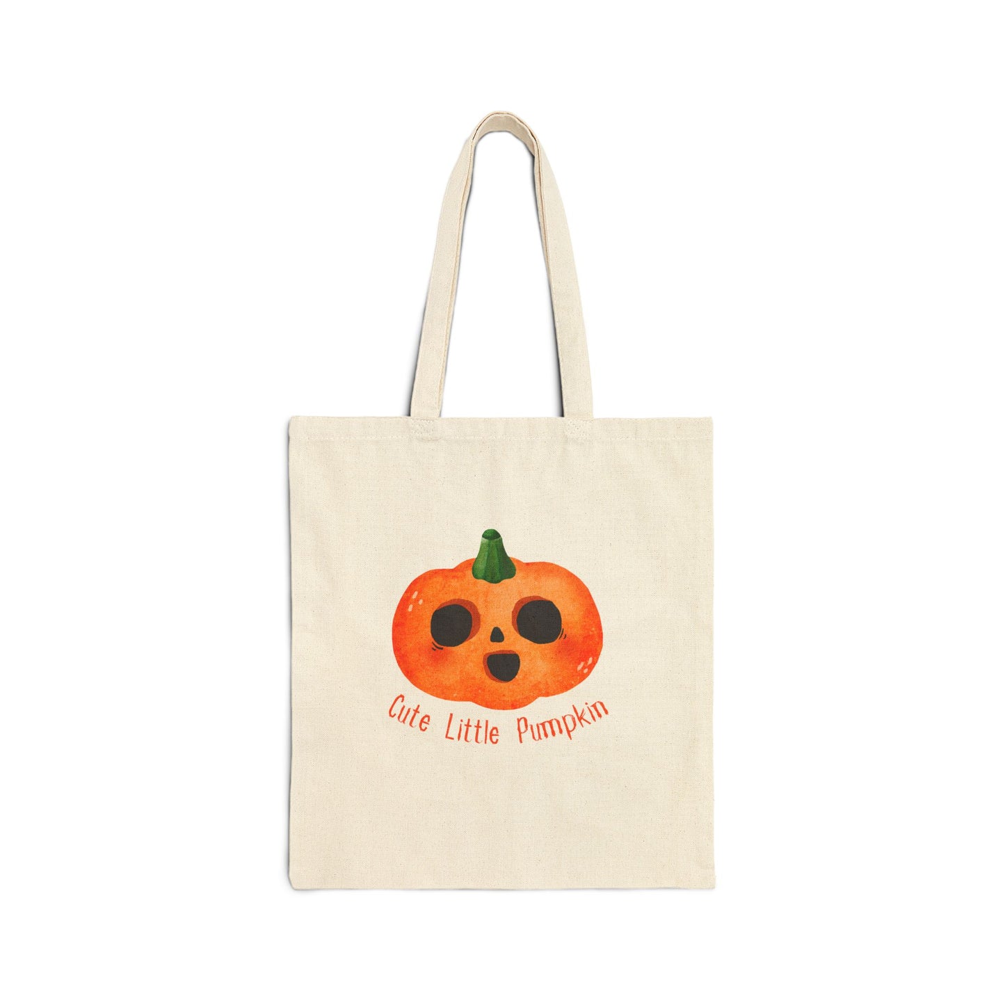 Cute Little Pumpkin Tote Bag, Reusable Grocery Bag