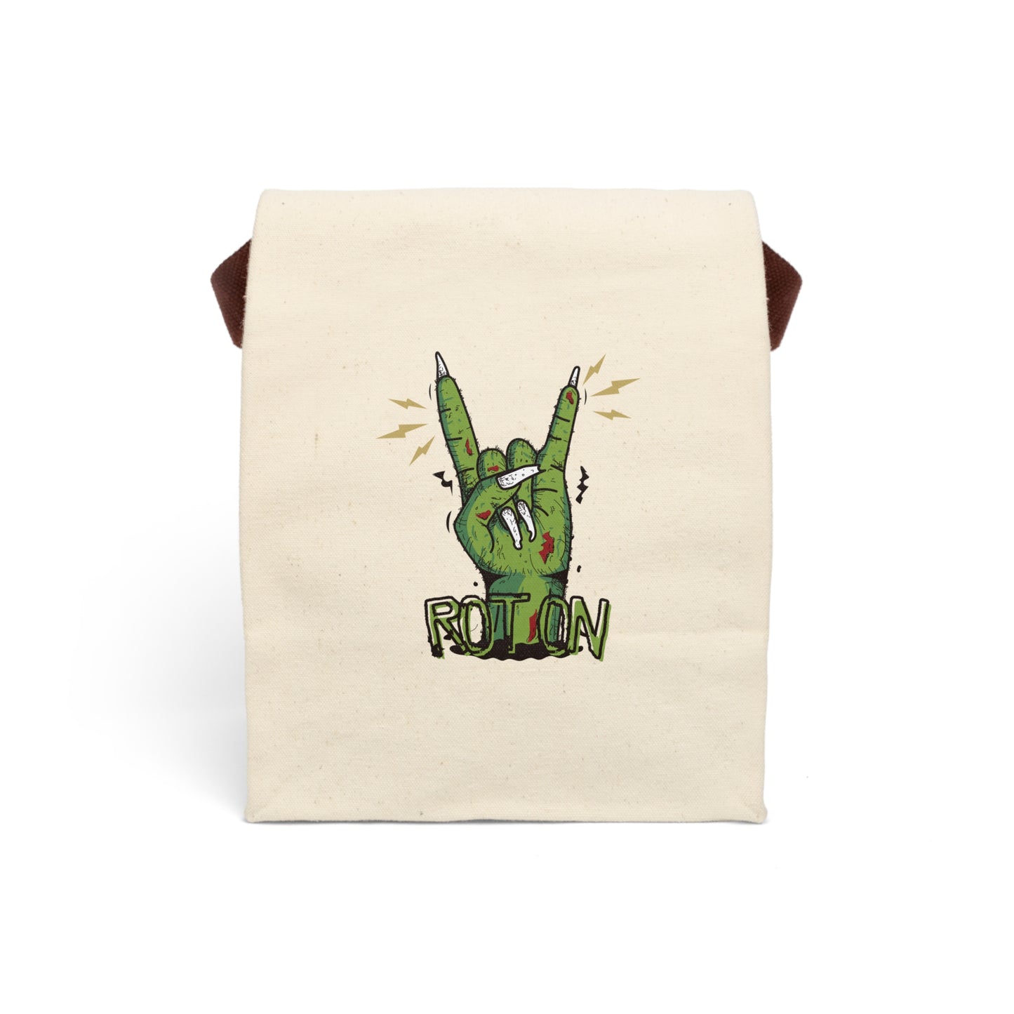 Rot On! Canvas Lunch Bag